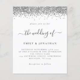 Convite para Casamento de Script de Largura do Pra