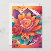 Convite Para Casamento De Serenade Sunset