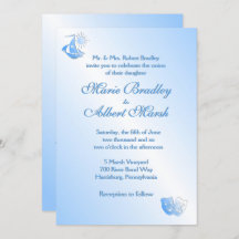 Convite para Casamento de Teatro de Navegação