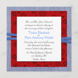 Convite para Casamento de Tema Ocidental