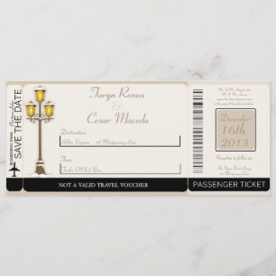 Convite para Casamento de Vítima Cidade de Christ