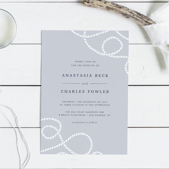 Convite para Casamento Digno | Nevoeiro (Criador carregado)