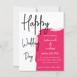 Convite para casamento do Classic Elegant Script