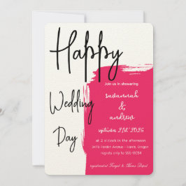 Convite para casamento do Classic Elegant Script