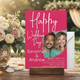 Convite para casamento do Classic Elegant Script