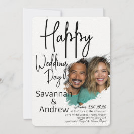 Convite para casamento do Classic Elegant Script