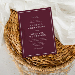 convite para casamento do código QR da fronteira b