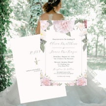 Convite para Casamento do Jardim das Rosas Rosa El