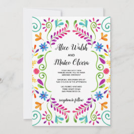 Convite para Casamento do México