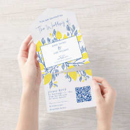 Convite para casamento e RSVP para as vinhas de li