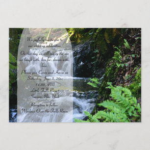 Convite para Casamento em Cascata