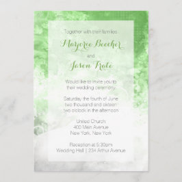 Convite para Casamento em Estrada de Aquarela - Ve