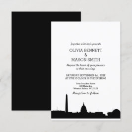 Convite para Casamento em Skyline em Washington DC