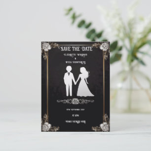 Convite para casamento entre noivas e noivos