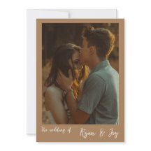 Convite para Casamento Fall/Boho