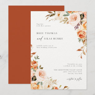 Convite Para Casamento Flamental Terrestre De Outo