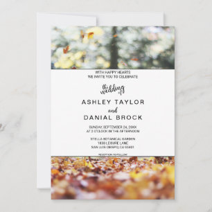Convite para Casamento floral de primavera de chic