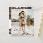 Convite para Casamento Fotográfico do Script Elega<br><div class="desc">Convite para Casamento Fotográfico do Script Elegante de Orçamento 5</div>