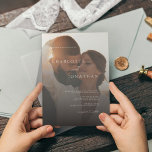 Convite para Casamento Fotográfico Moderno 2 Simpl<br><div class="desc">Convite para Casamento Fotográfico Moderno 2 Simples de Orçamento</div>