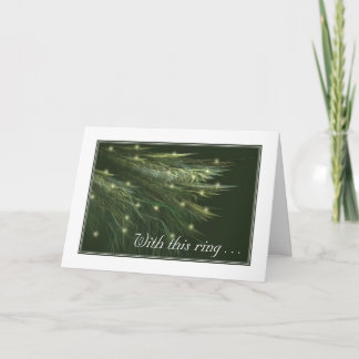 Convite para Casamento FRONDS FIR