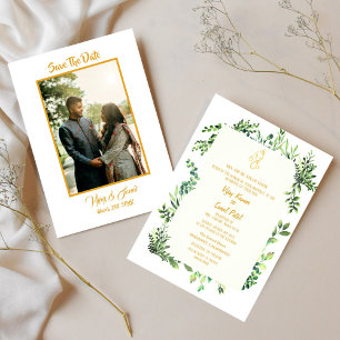 Convite para Casamento Hindu Indiano com Imagem Pe