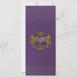 Convite para Casamento Imperial