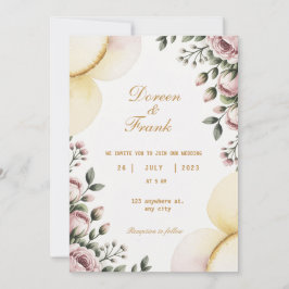 convite para casamento Junto com o Love