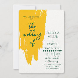 Convite para Casamento Lemon Grove Romance