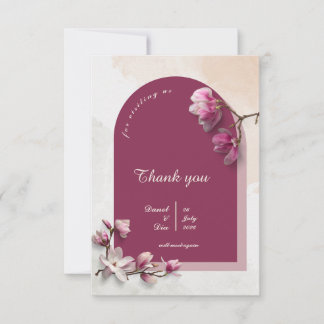 Convite para casamento moderno