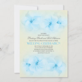 convite para casamento na praia de turquesa com hi