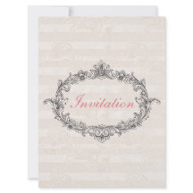 Convite para Casamento Personalizado Clássico Eleg