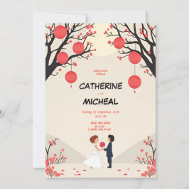 Convite para Casamento Personalizado do Estilo Stu