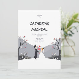Convite para Casamento Personalizado do Estilo Stu