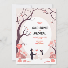 Convite para Casamento Personalizado do Estilo Stu