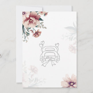 Convite para Casamento Personalizado Elegante