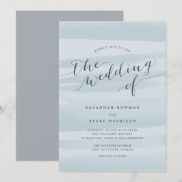 Convite para Casamento por Aquarela Chiffon | Céu