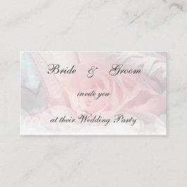 Convite para Casamento Rosa Rosa Mole Suave