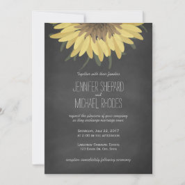 Convite para Casamento Russo de Chalkboard de Gira