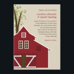 Convite para Casamento Rustic Barn<br><div class="desc">Esta coleção única, moderna e romântica de casamento Rustic Barn de Berry Berry Sweet ajudará você a tirar o fabuloso casamento de celeiro que você sempre sonhou. Design © berryberrysweet.com</div>