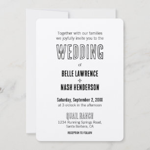 Convite para Casamento Rustic Boho Barn
