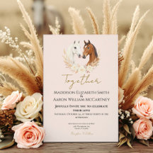 Convite para Casamento Rustic Boho Country