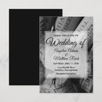 Convite para Casamento Rustic Wine Cork