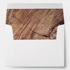 Convite para Casamento Rustic Wood 5x7