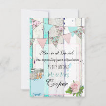 Convite Para Casamento Rustic Wood Mason Jar Shabb