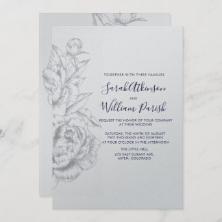 Convite para Casamento Simples de Pessoas