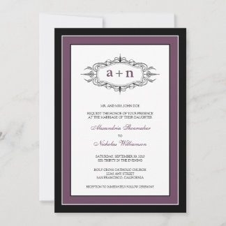 Convite para Casamento Simplesmente Elegante (beri
