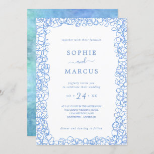 Convite para casamento suave