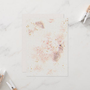 Convite para casamentos de flores no texto de pape