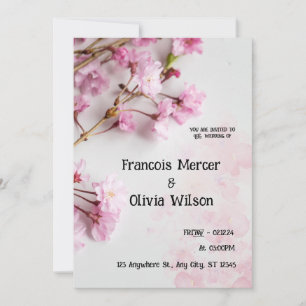 Convite para Casamentos vintage Femininas Brancas 