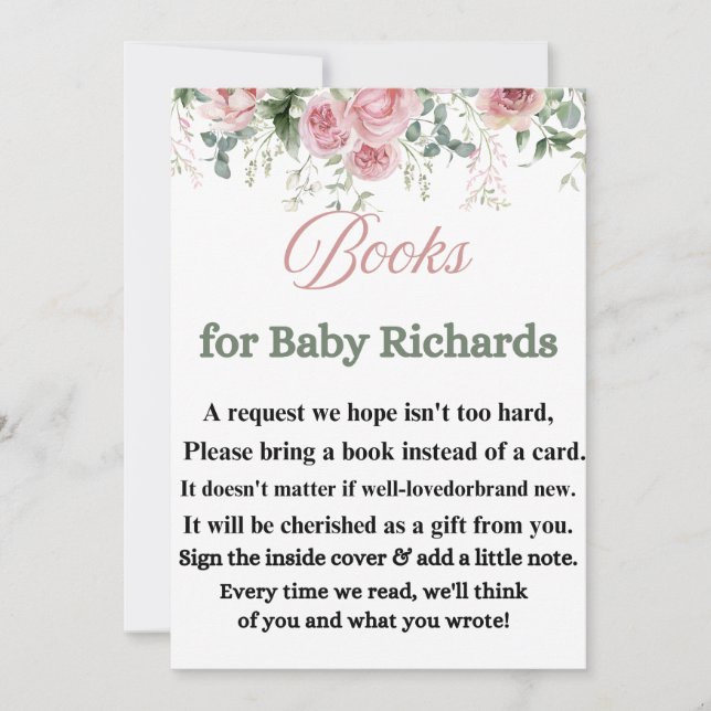 Convite para Celebração de Bebês Elegante (Frente)